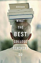 Book cover for What the best college teachers do